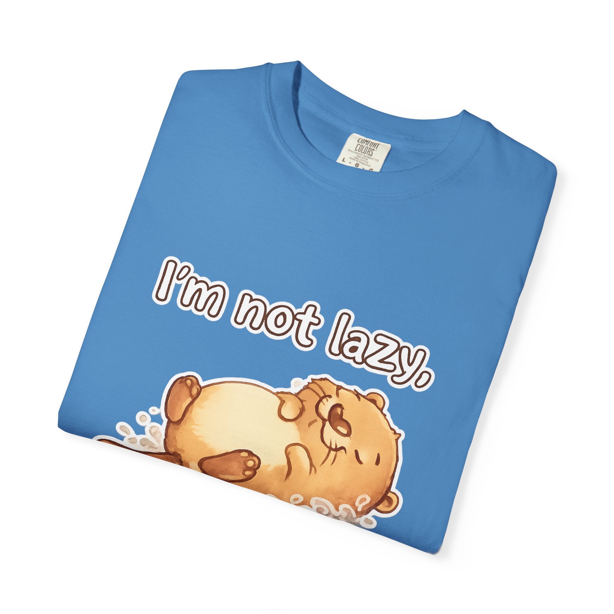 Funny 'I'm Not Lazy, I'm in Energy Saving Mode' T-Shirt