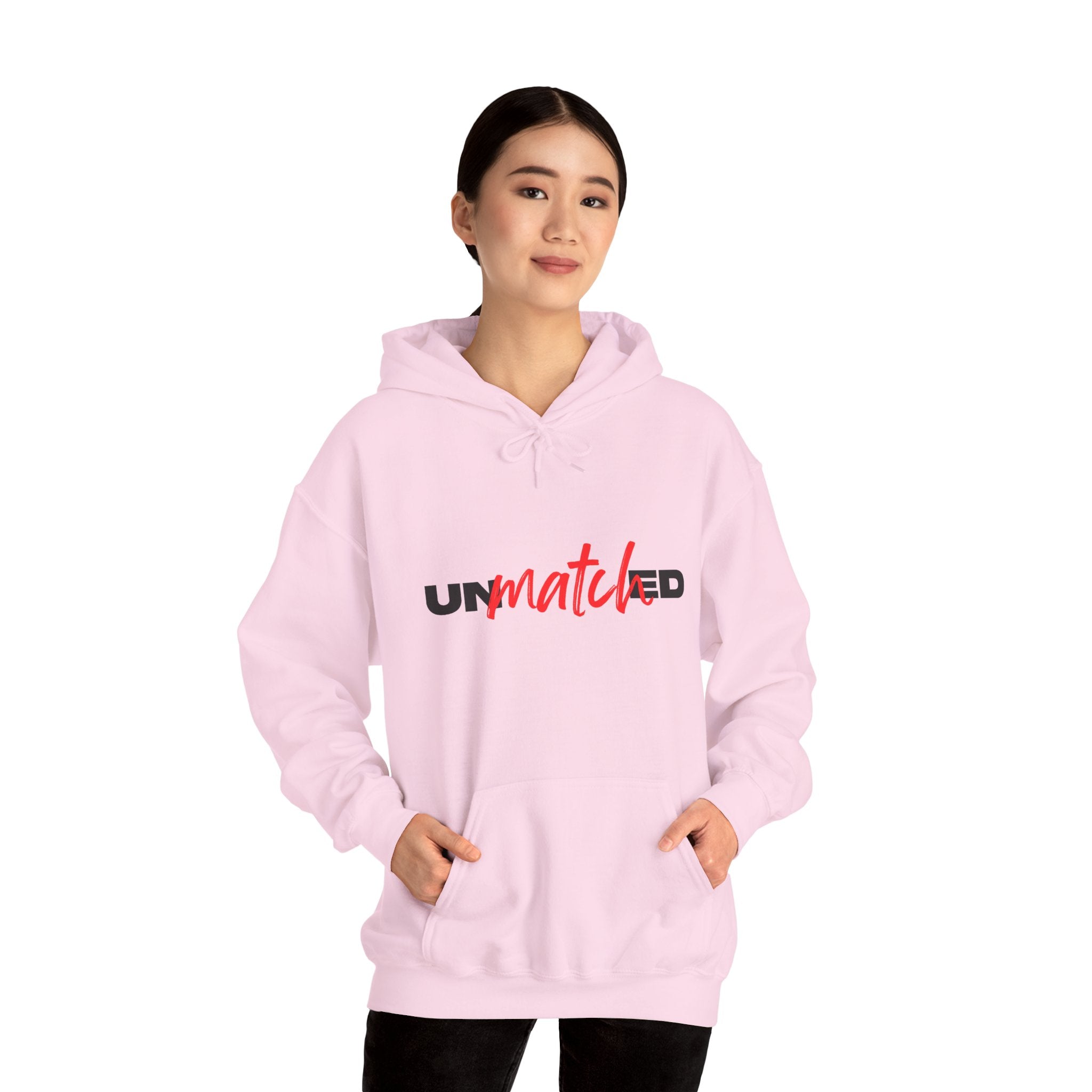 Unmatched Hoodie - Bold Script Logo Pullover