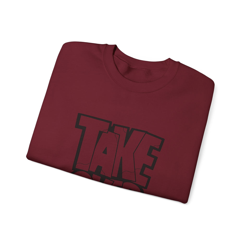 Take Over Crewneck Sweatshirt — Bold Streetwear Graphic Pullover