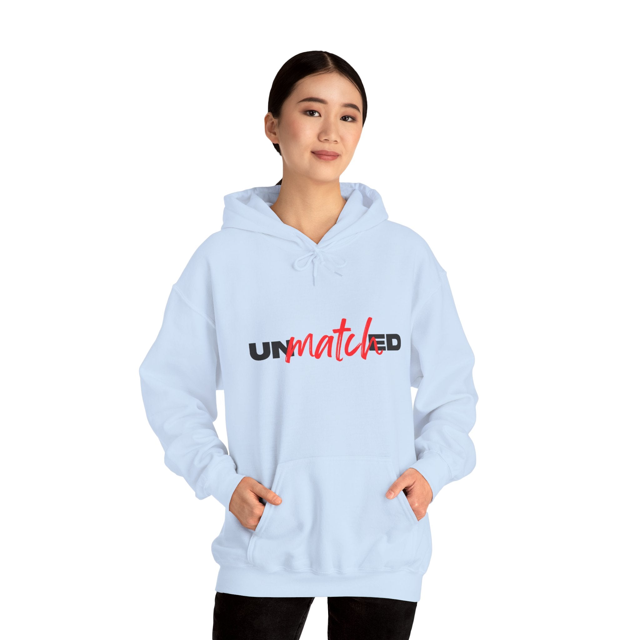 Unmatched Hoodie - Bold Script Logo Pullover