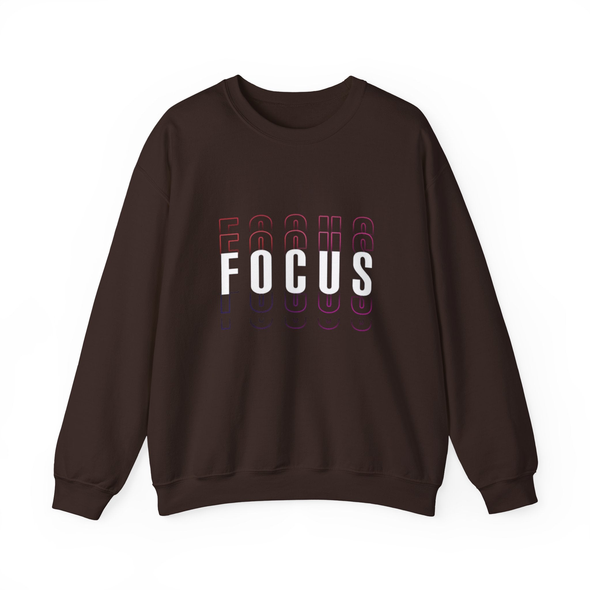 Focus Crewneck Sweatshirt — Motivational Casual Pullover