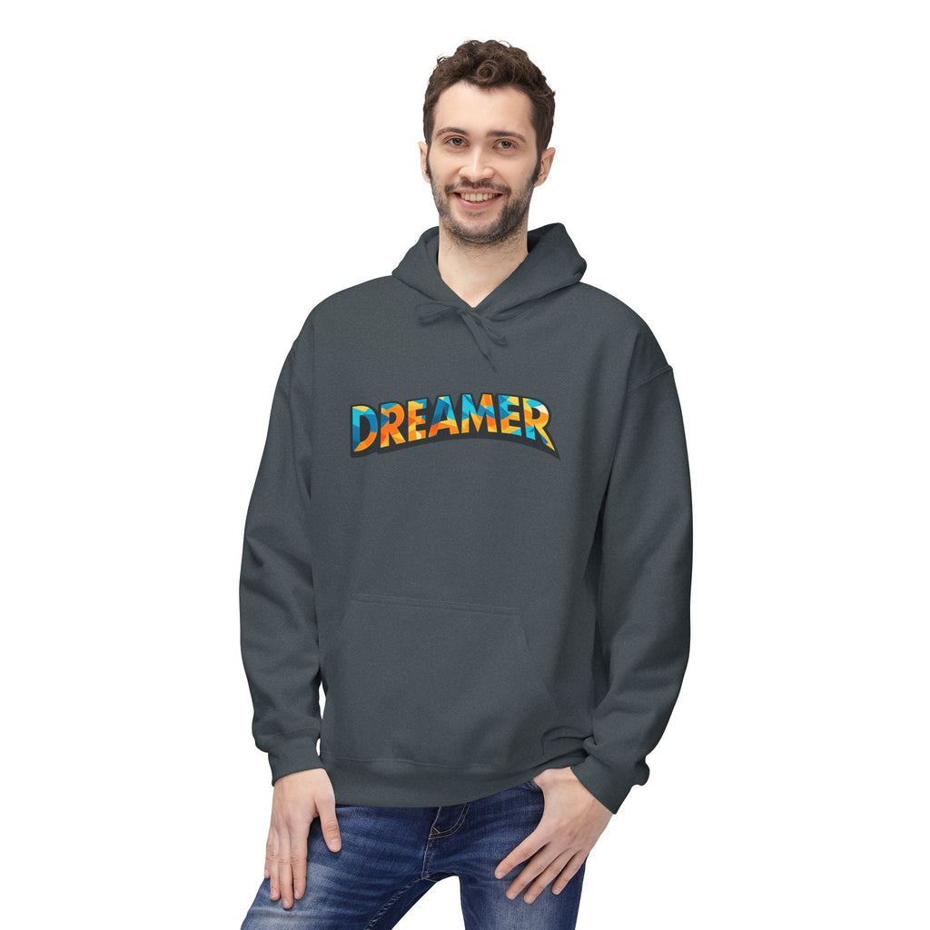 Dreamer Hoodie — Colorful Retro Graphic Pullover