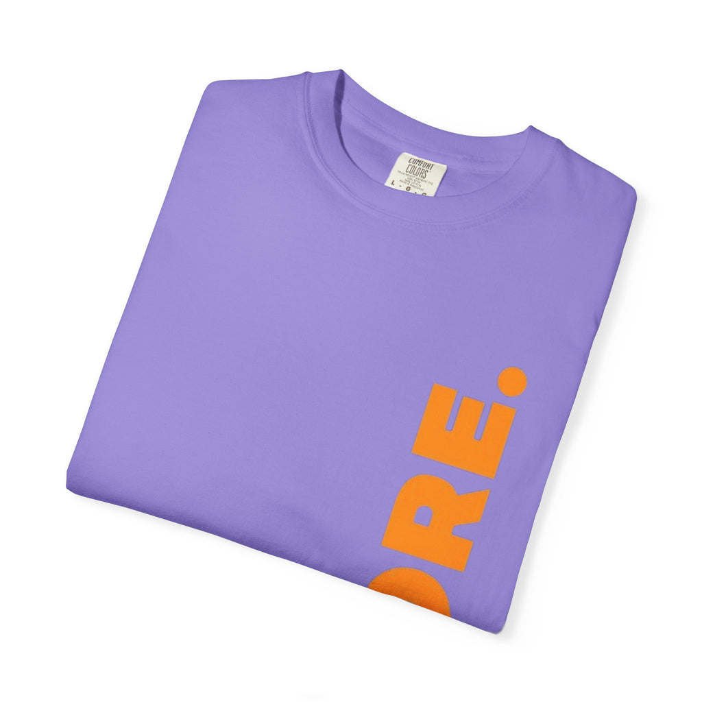 Do More T-Shirt — Motivational Vertical Print Tee
