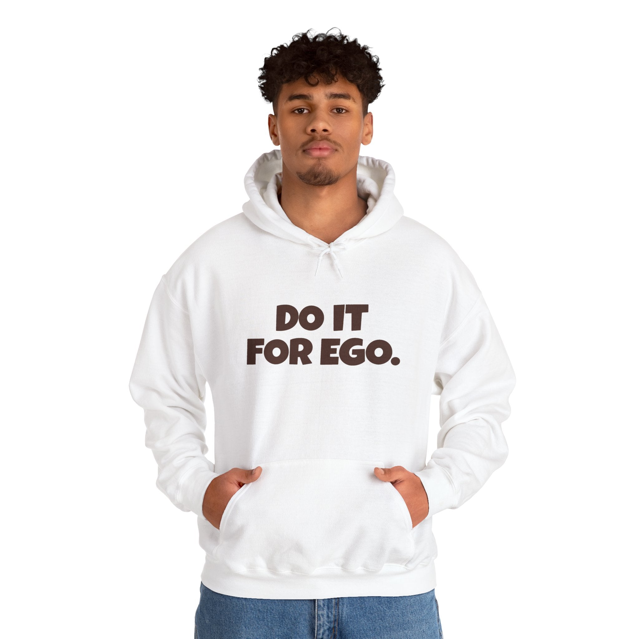 Do It For Ego Hoodie — Bold Graphic Statement Sweatshirt