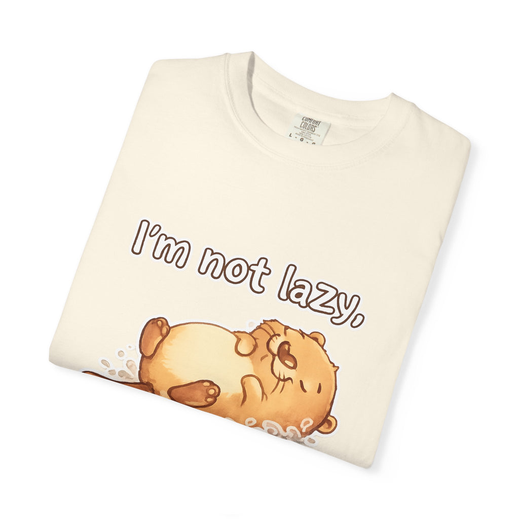 Funny 'I'm Not Lazy, I'm in Energy Saving Mode' T-Shirt