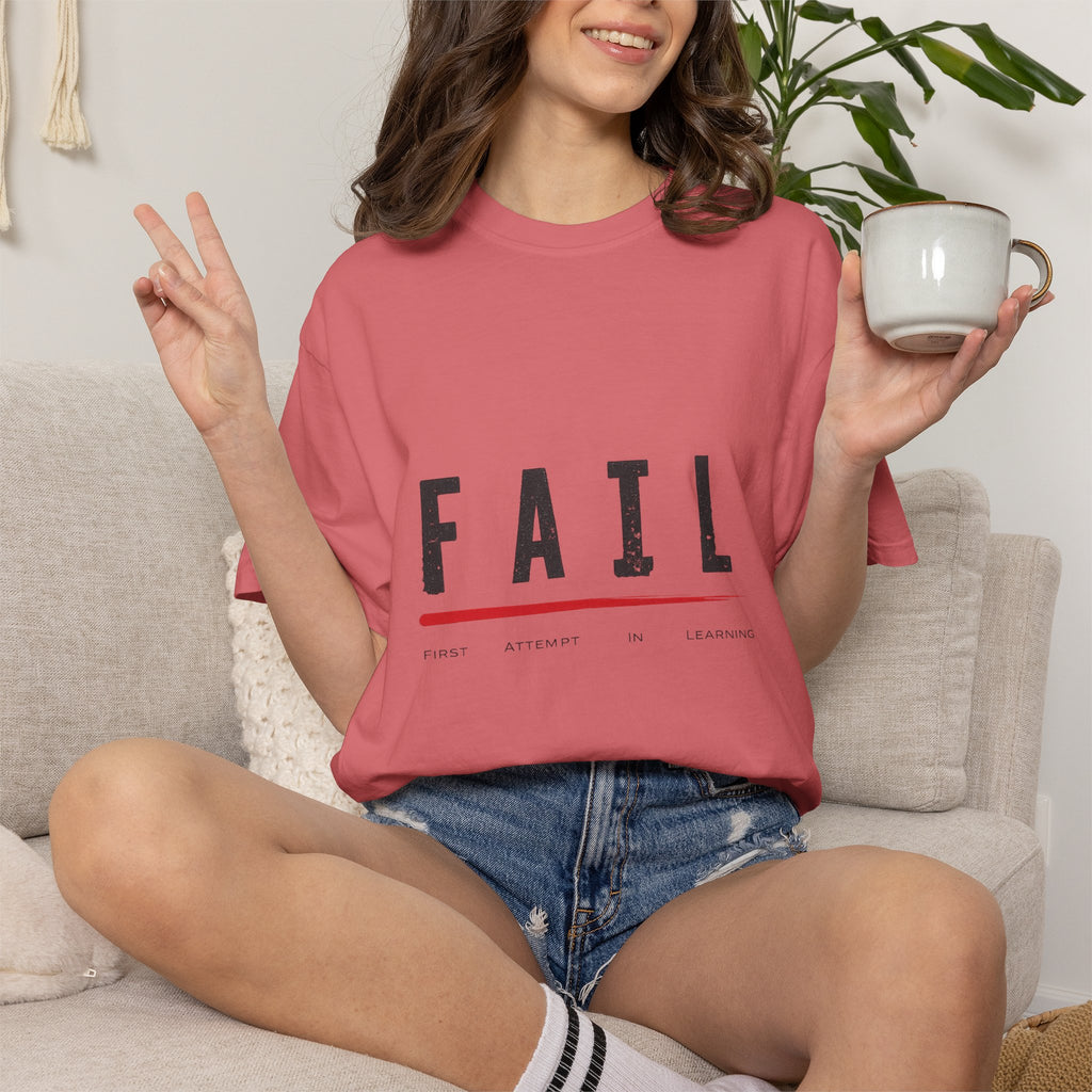FAIL Graphic T‑Shirt — Minimalist Vintage Inspired Mens Tee