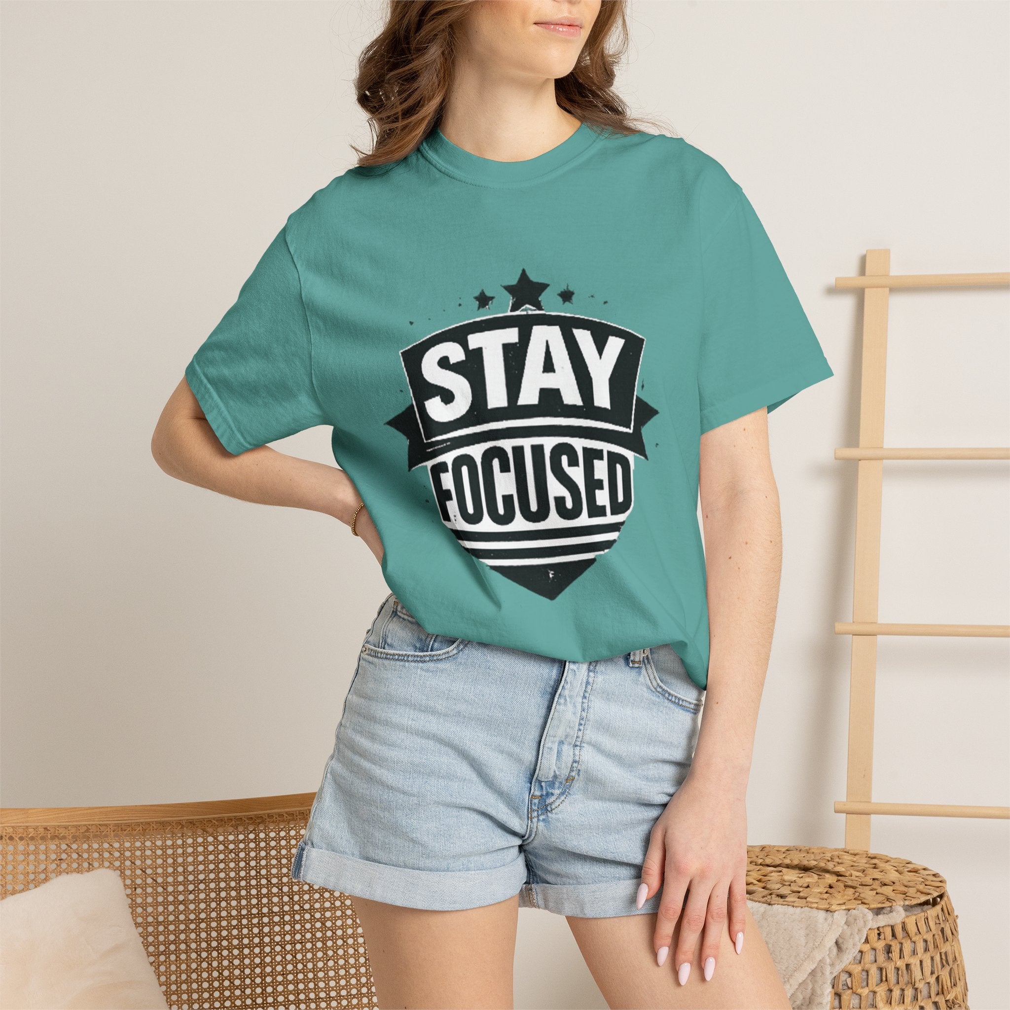 Stay Focused T-Shirt — Motivational Graphic Tee
