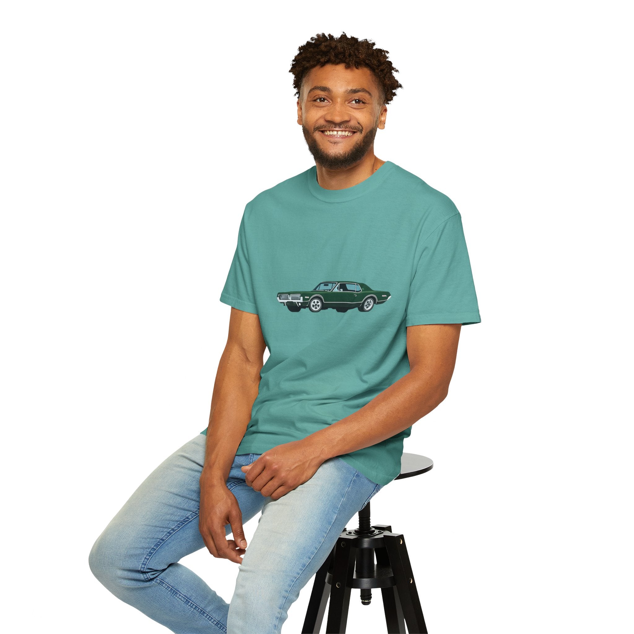 Vintage Green Muscle Car T-Shirt