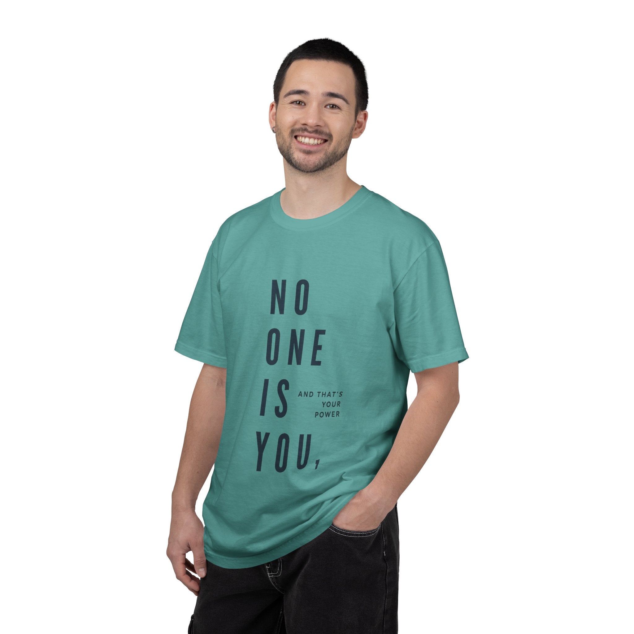 No One Is You Tee — Inspirational Minimalist Graphic T-Shirt