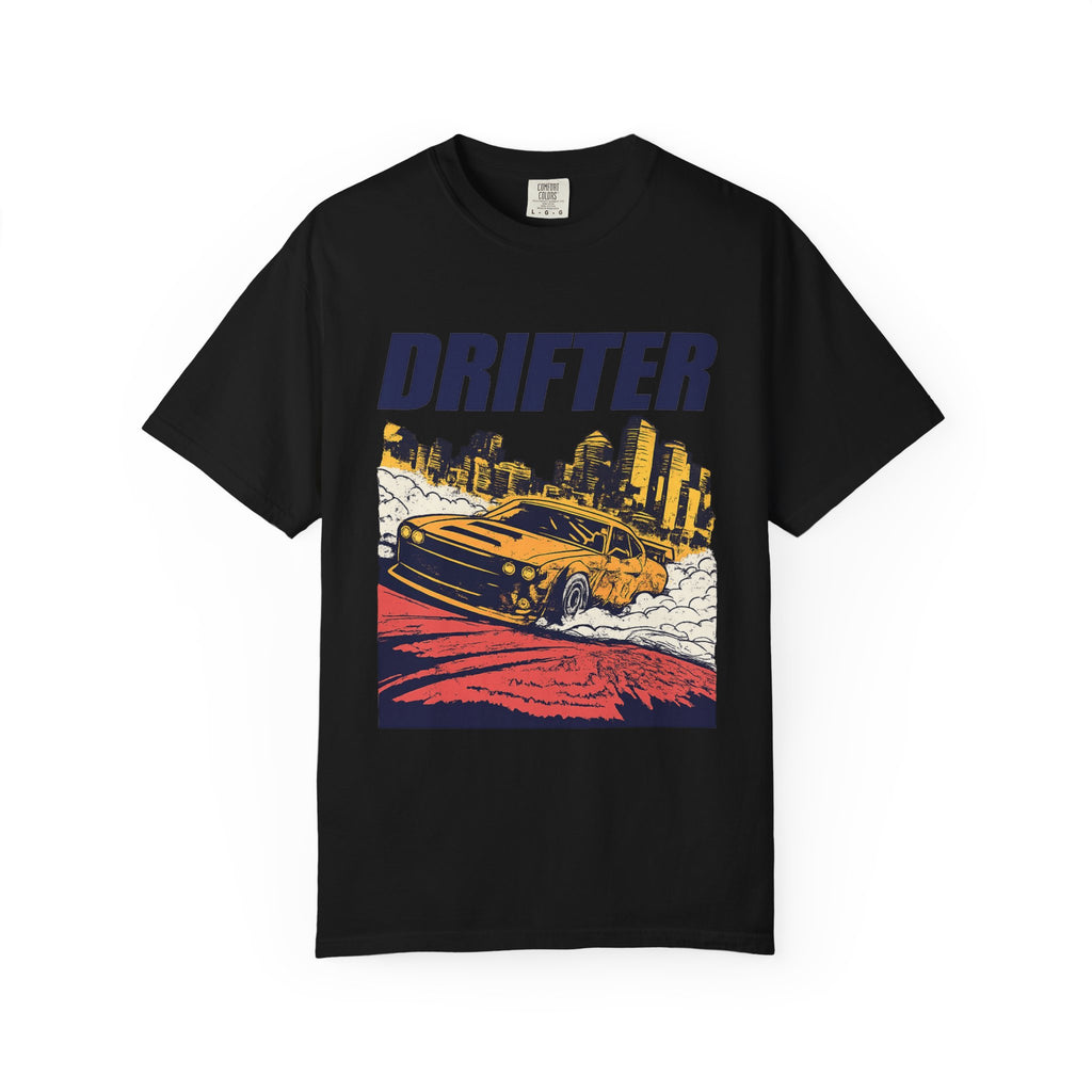 Drifter Street Racing T-Shirt — Retro Drift Car Graphic Tee