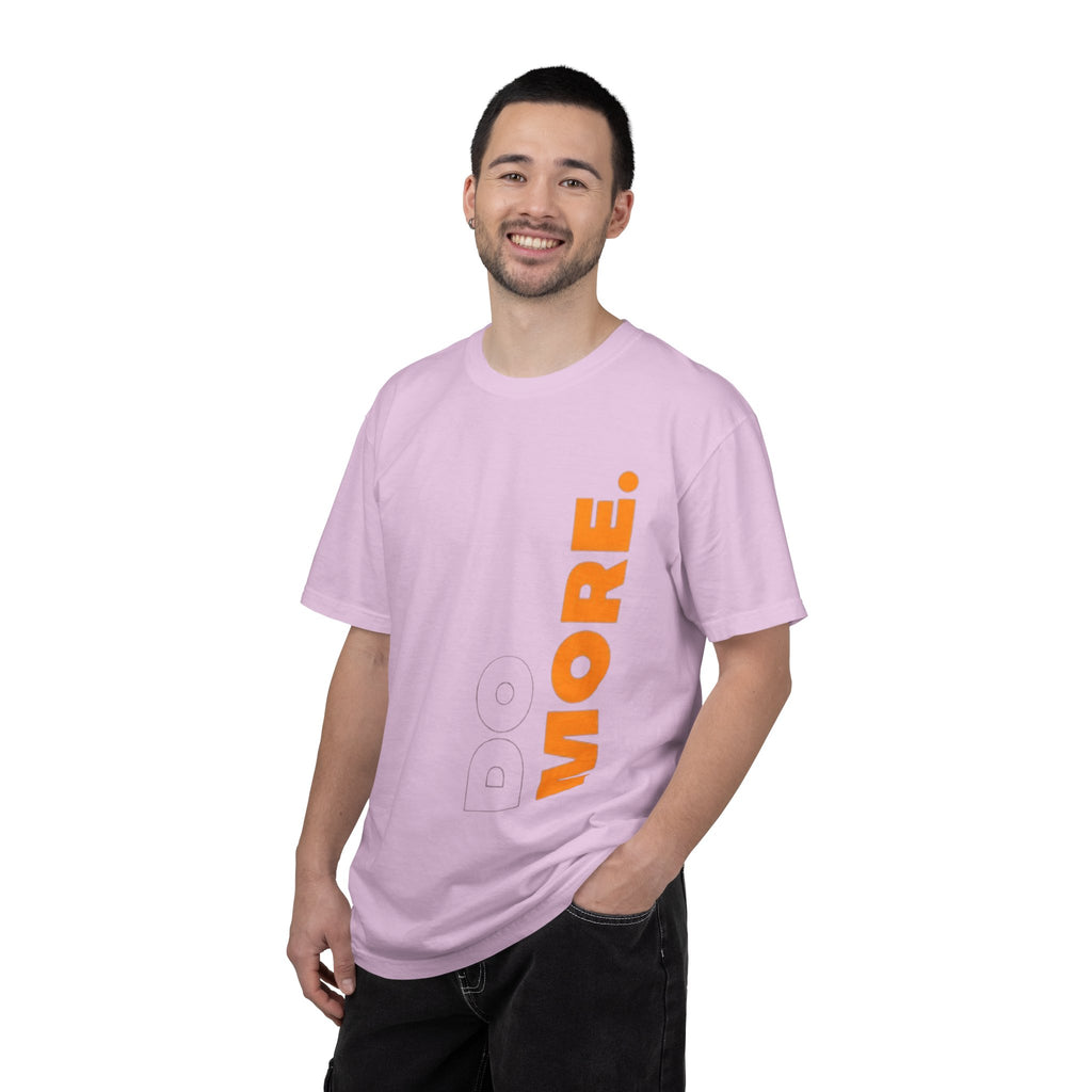 Do More T-Shirt — Motivational Vertical Print Tee