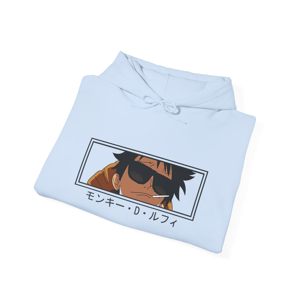 Anime Sunglasses Hoodie — モンキー・D・ルフィ Trackable Goggles Design