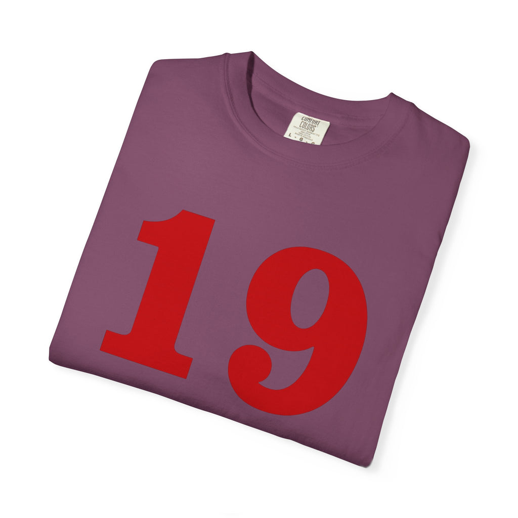 1999 Retro Number T-Shirt — Vintage Birth Year Tee