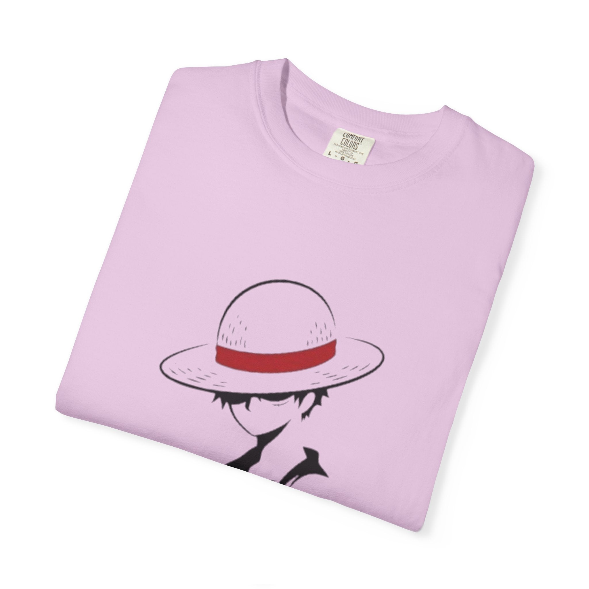 Minimal Straw Hat Silhouette T-Shirt