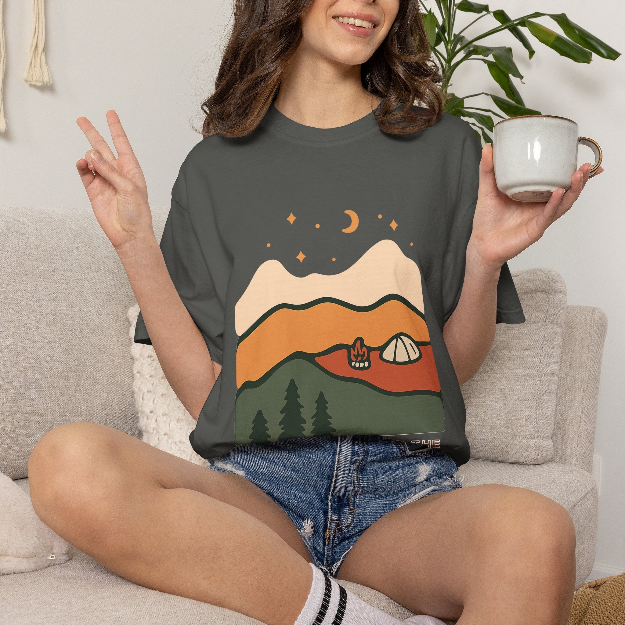 Life Is Better in the Mountains T-Shirt — Camping Mountain Graphic Tee