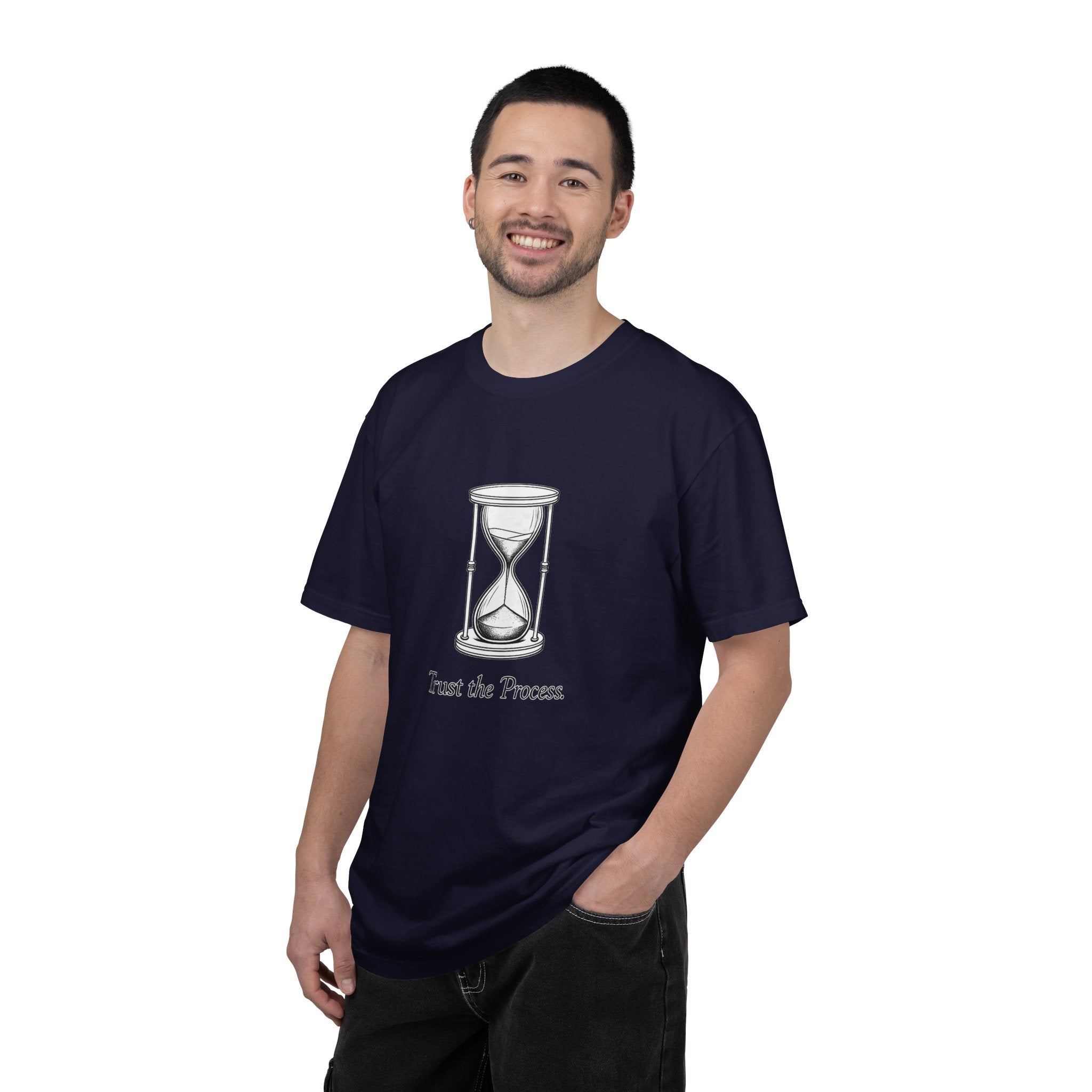 Trust the Process T-Shirt — Hourglass Graphic Inspirational Tee
