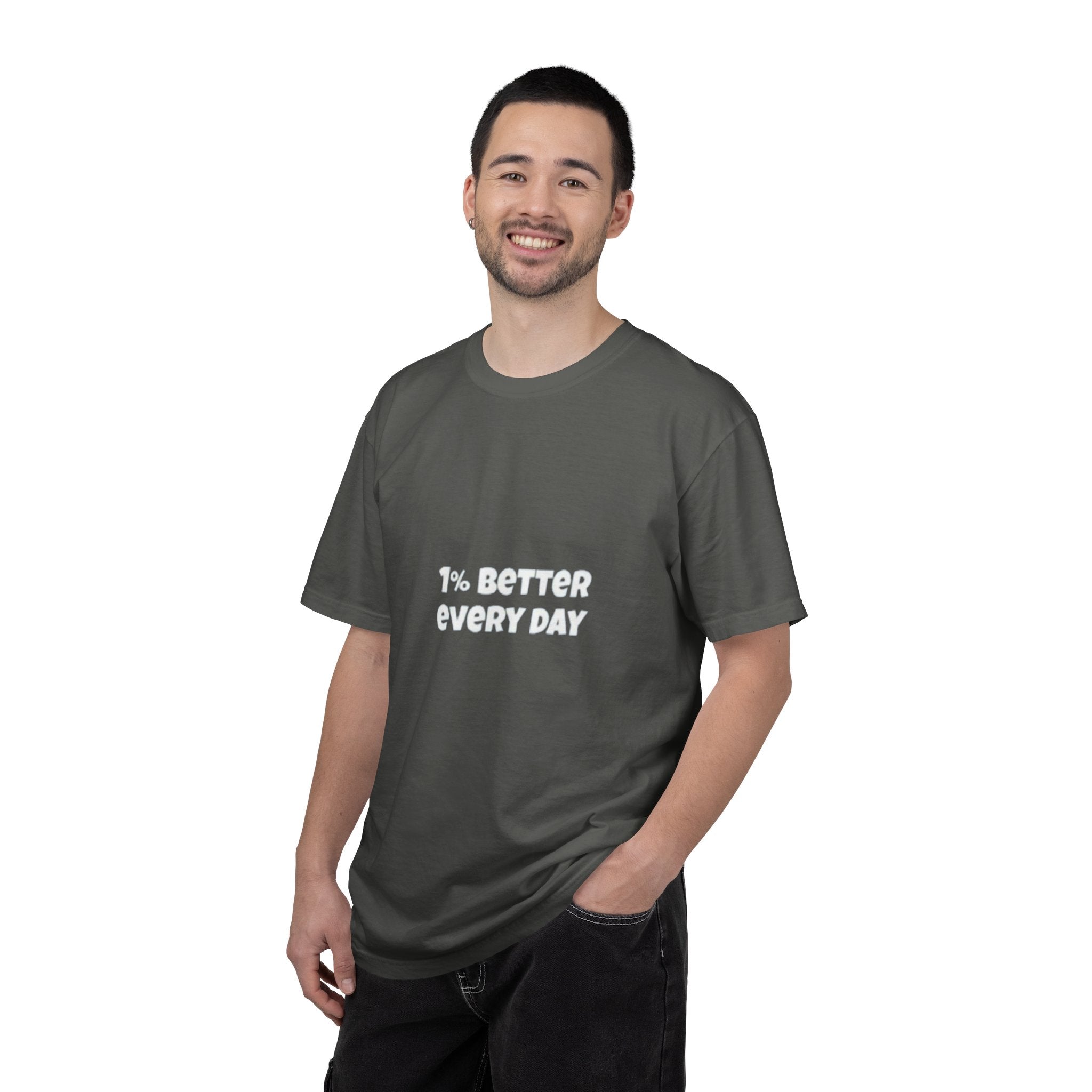 1% Better Every Day T-Shirt — Motivational Daily Progress Tee