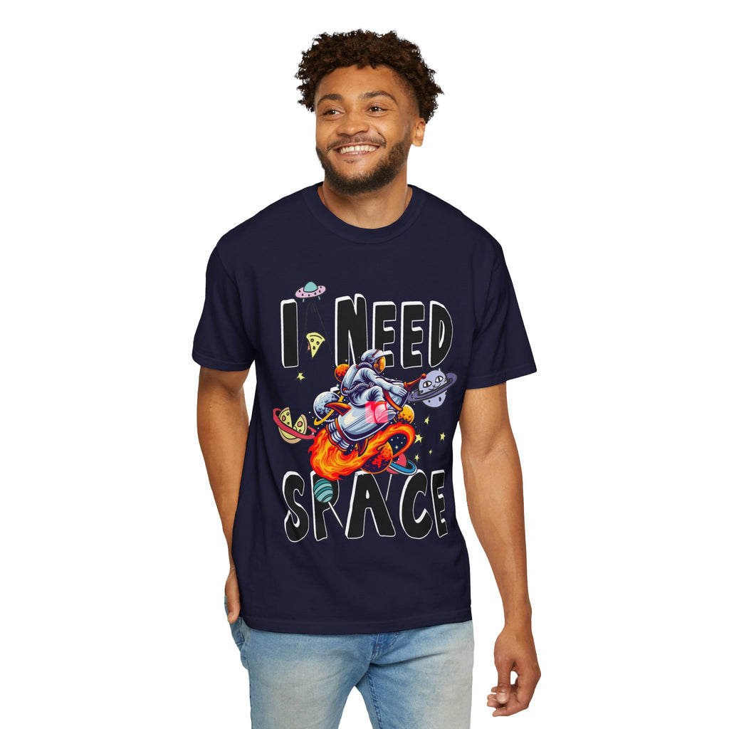 I Need Space T-Shirt — Funny Space Cartoon Astronaut Tee