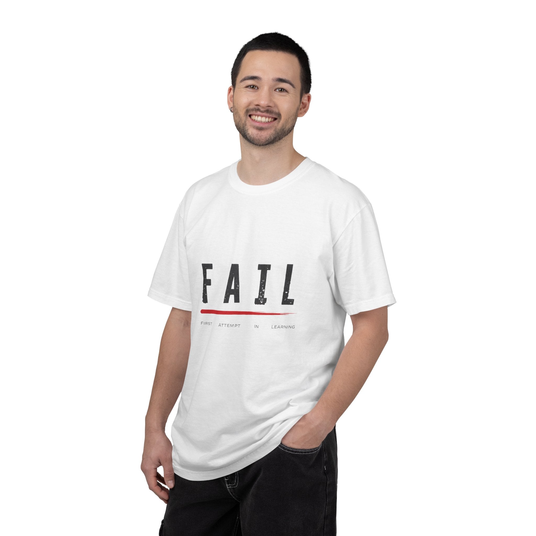 FAIL Graphic T‑Shirt — Minimalist Vintage Inspired Mens Tee