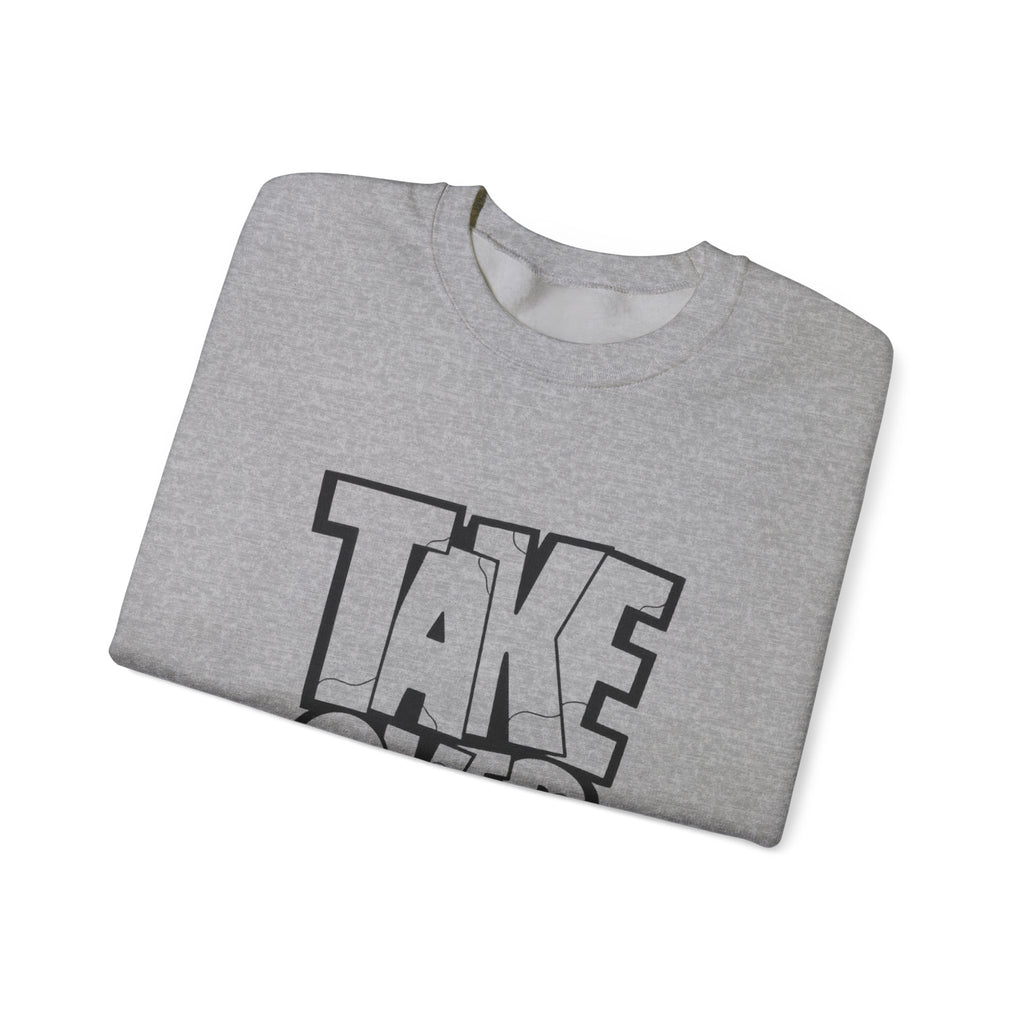 Take Over Crewneck Sweatshirt — Bold Streetwear Graphic Pullover