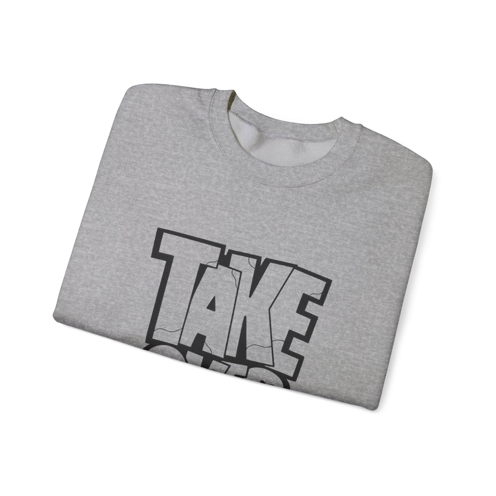 Take Over Crewneck Sweatshirt — Bold Streetwear Graphic Pullover