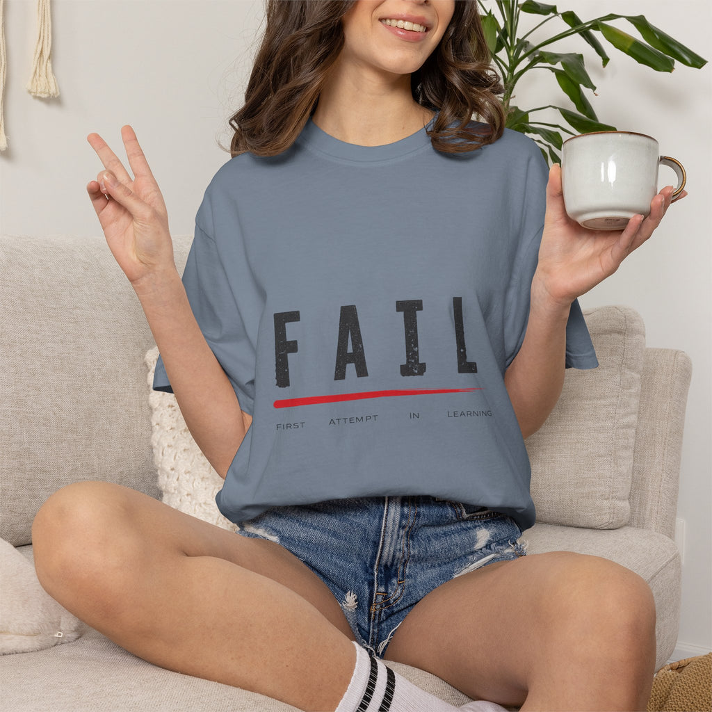 FAIL Graphic T‑Shirt — Minimalist Vintage Inspired Mens Tee