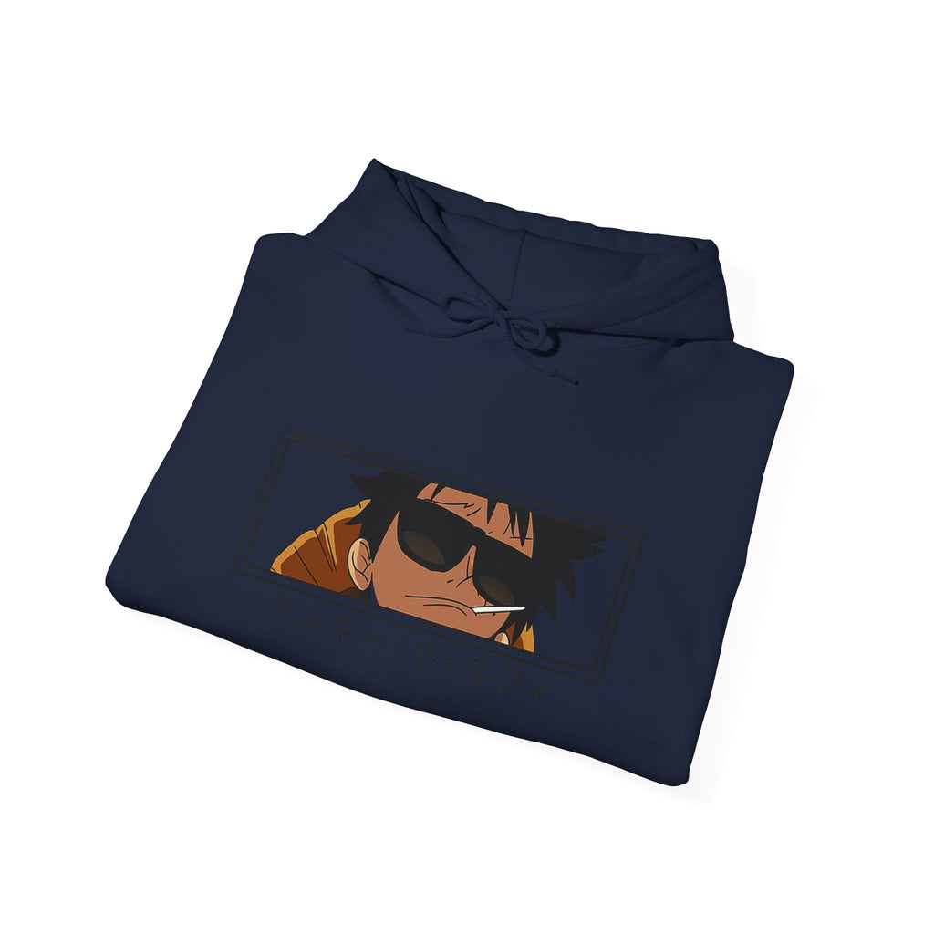 Anime Sunglasses Hoodie — モンキー・D・ルフィ Trackable Goggles Design
