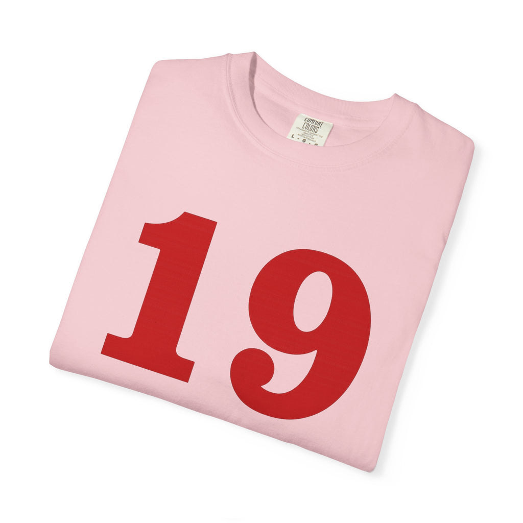 1999 Retro Number T-Shirt — Vintage Birth Year Tee