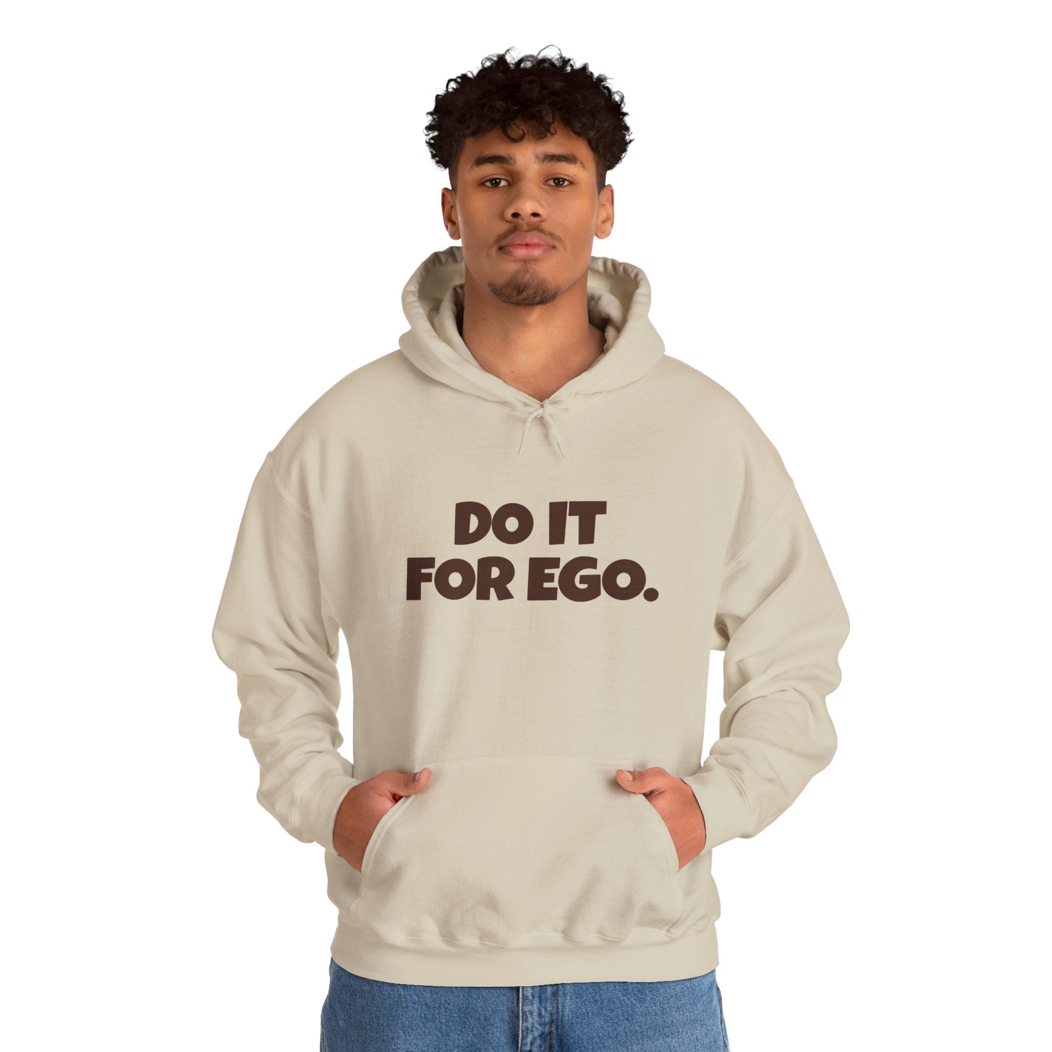 Do It For Ego Hoodie — Bold Graphic Statement Sweatshirt