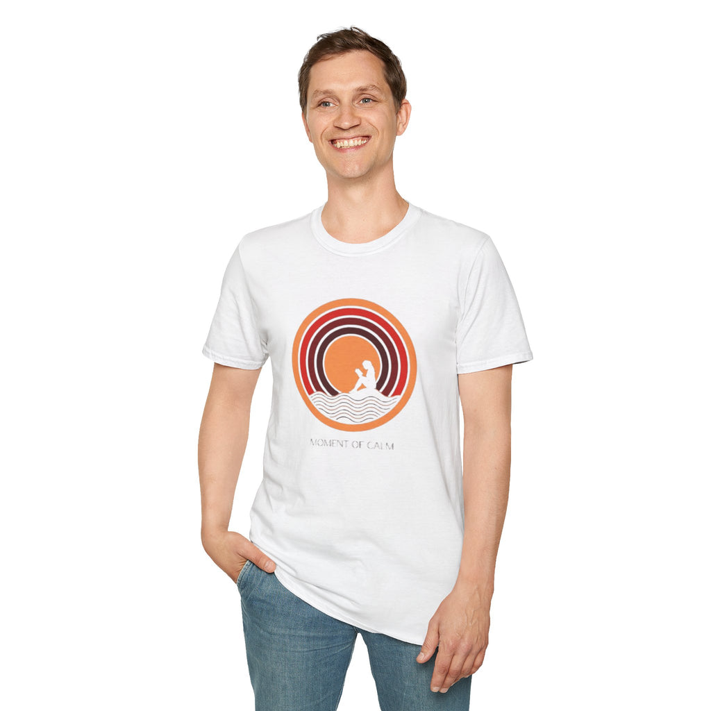 Sunset Surf T-Shirt — Retro Waves "Saltwater & Soul" Graphic Tee