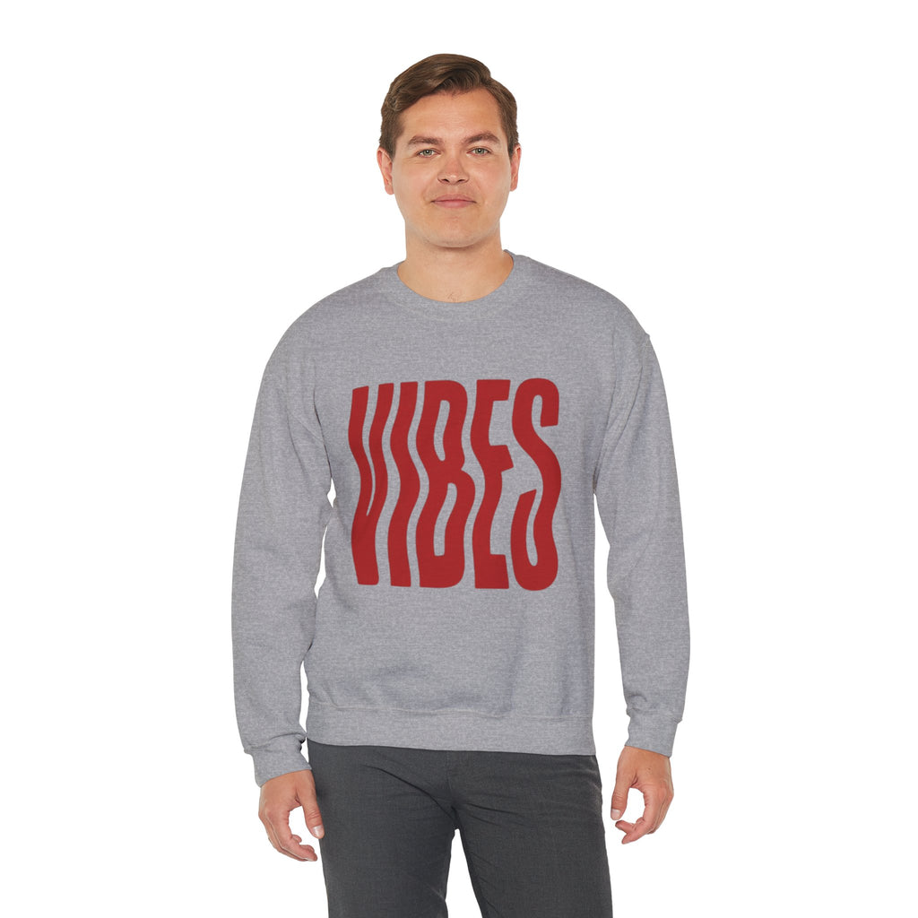 Vibes Distorted Crewneck Sweatshirt