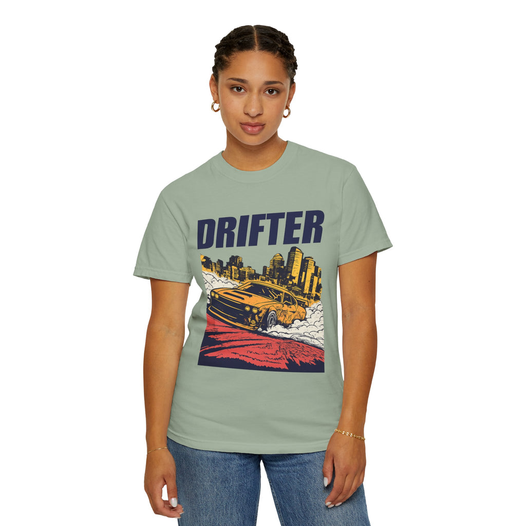 Drifter Street Racing T-Shirt — Retro Drift Car Graphic Tee