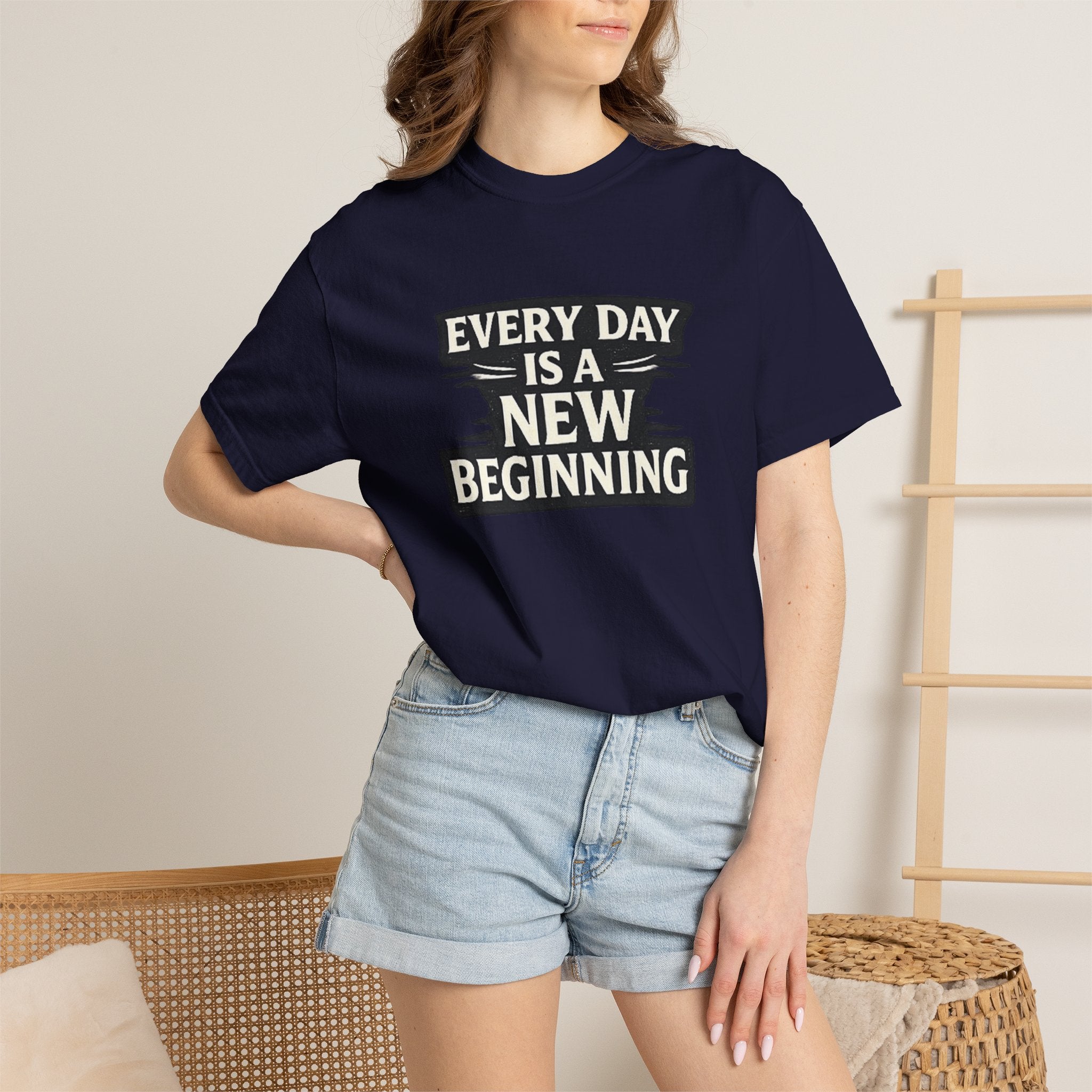 Every Day Is A New Beginning T-Shirt - Inspirational Motivational Tee
