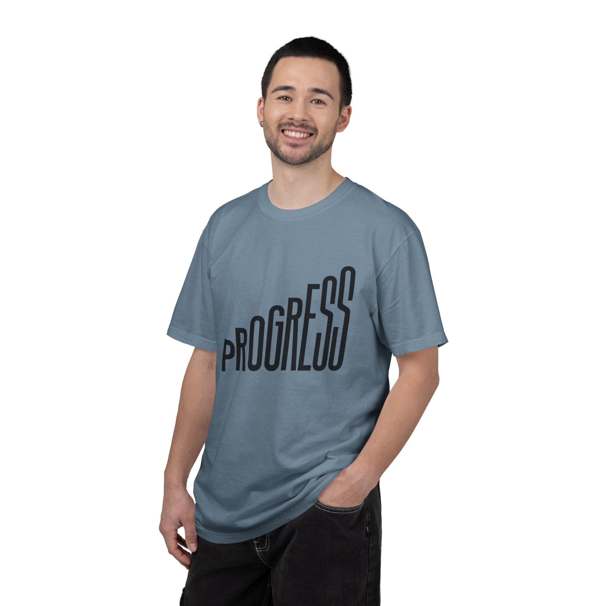 Progress Graphic T-Shirt — Modern Motivational Tee