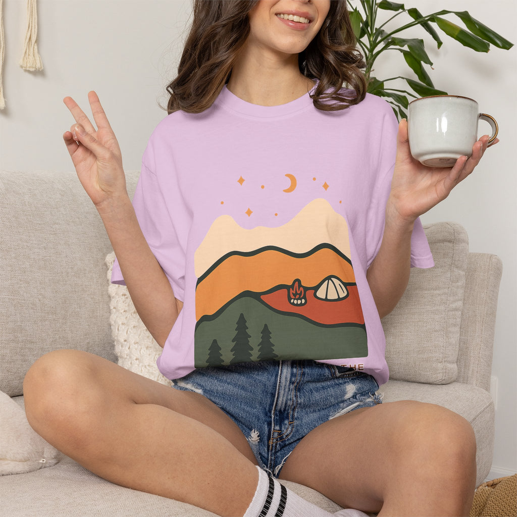 Life Is Better in the Mountains T-Shirt — Camping Mountain Graphic Tee