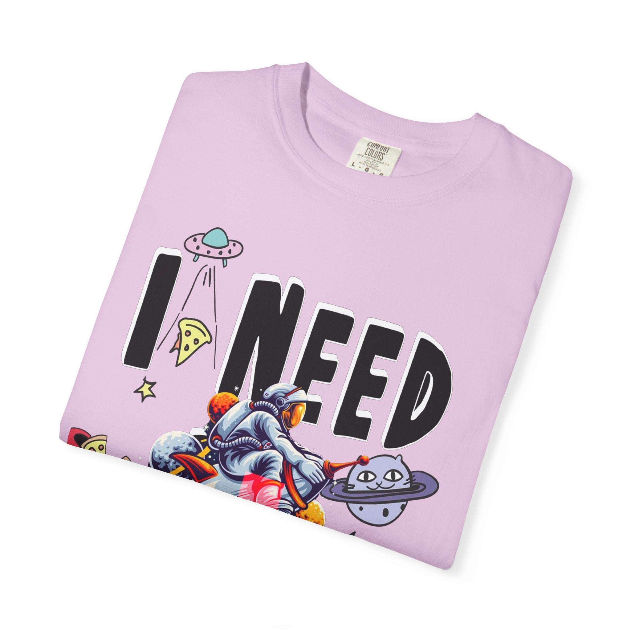 I Need Space T-Shirt — Funny Space Cartoon Astronaut Tee