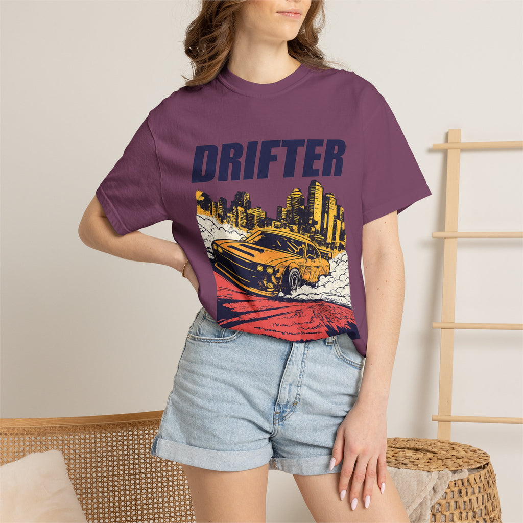 Drifter Street Racing T-Shirt — Retro Drift Car Graphic Tee