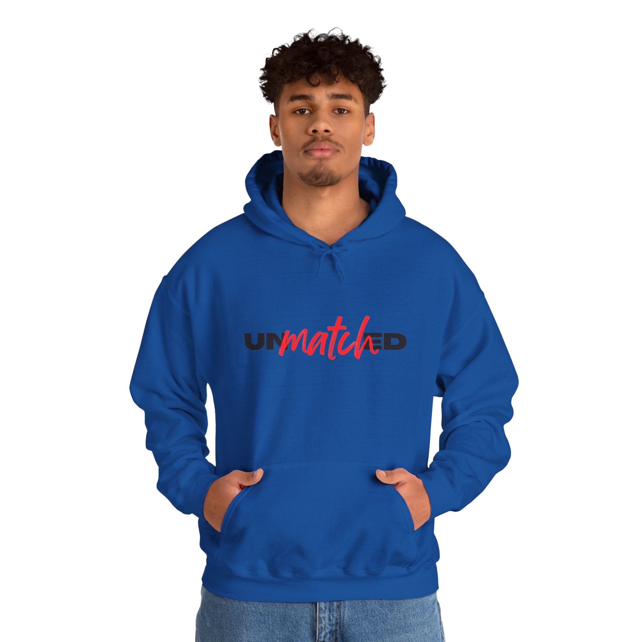 Unmatched Hoodie - Bold Script Logo Pullover