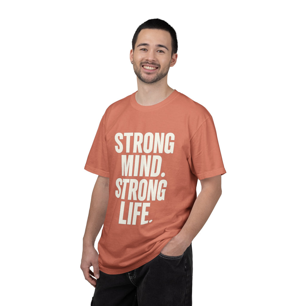 Strong Mind Strong Life Tee — Motivational Graphic T-Shirt