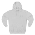 Minimal Compass Hoodie — Small Chest Compass Graphic Pullover