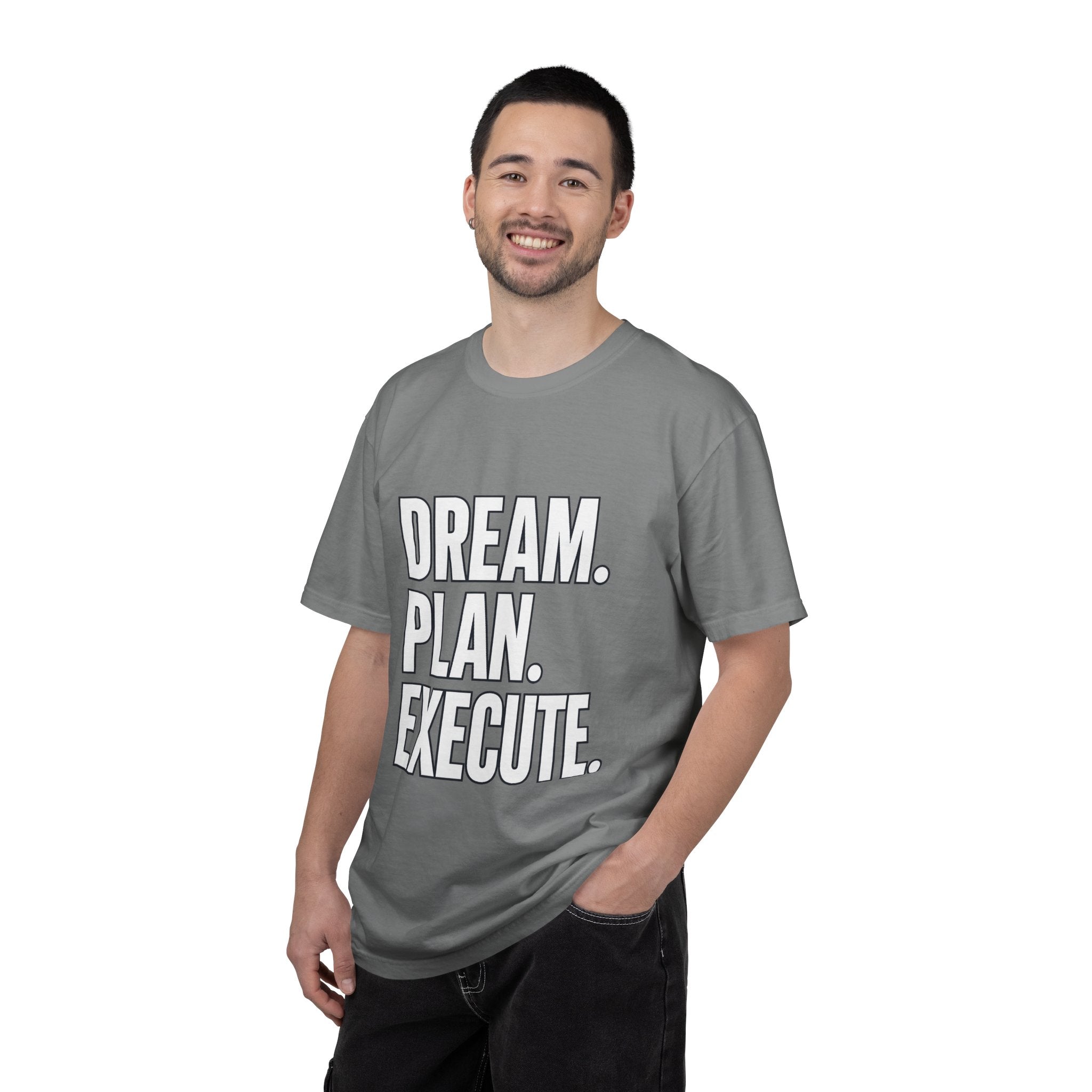 Dream. Plan. Execute. T-Shirt — Motivational Graphic Tee