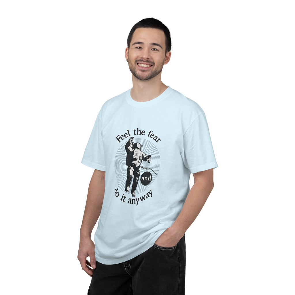 Astronaut 'Feel the Fear and Do It Anyway' Graphic T‑Shirt
