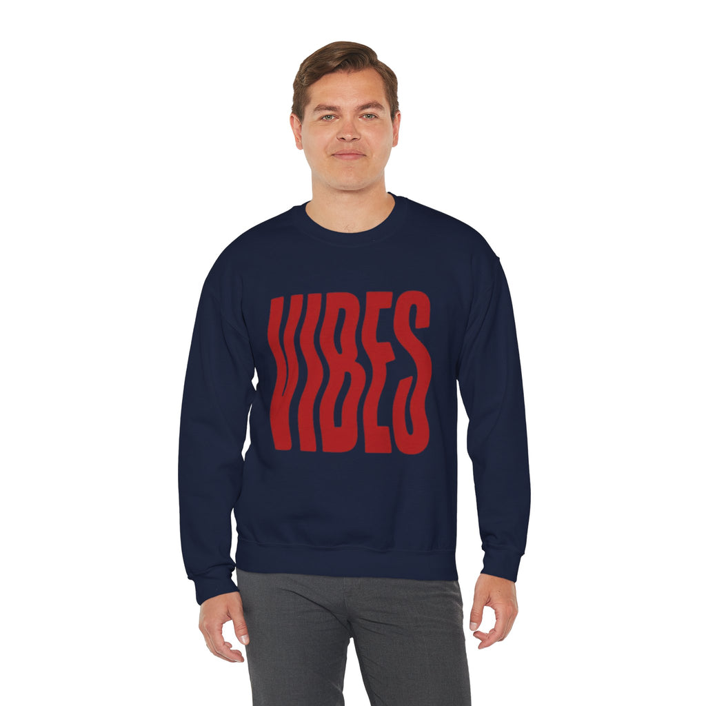 Vibes Distorted Crewneck Sweatshirt