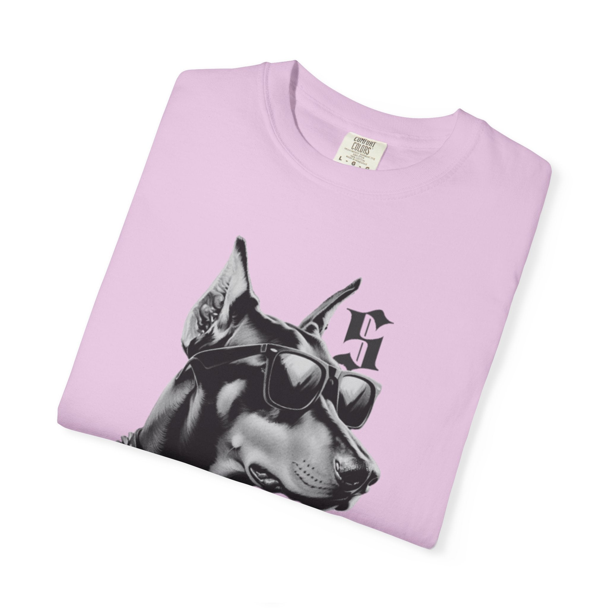 Doberman Sunglasses Graphic T-Shirt — "Snooper" Streetwear Tee