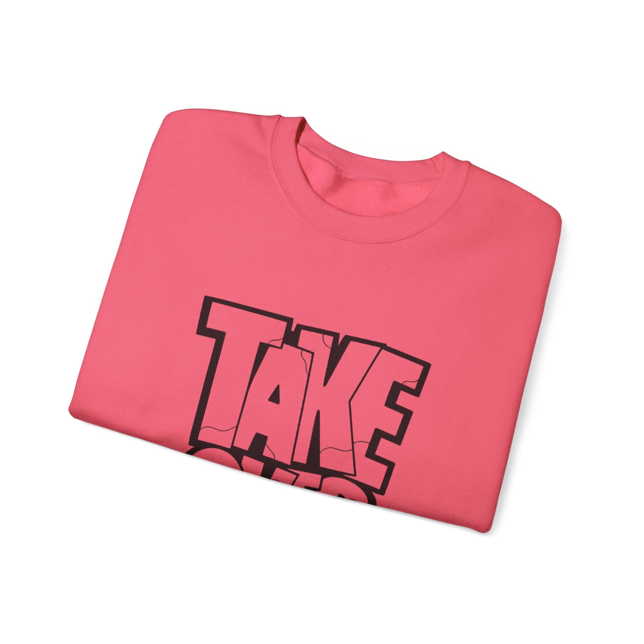 Take Over Crewneck Sweatshirt — Bold Streetwear Graphic Pullover