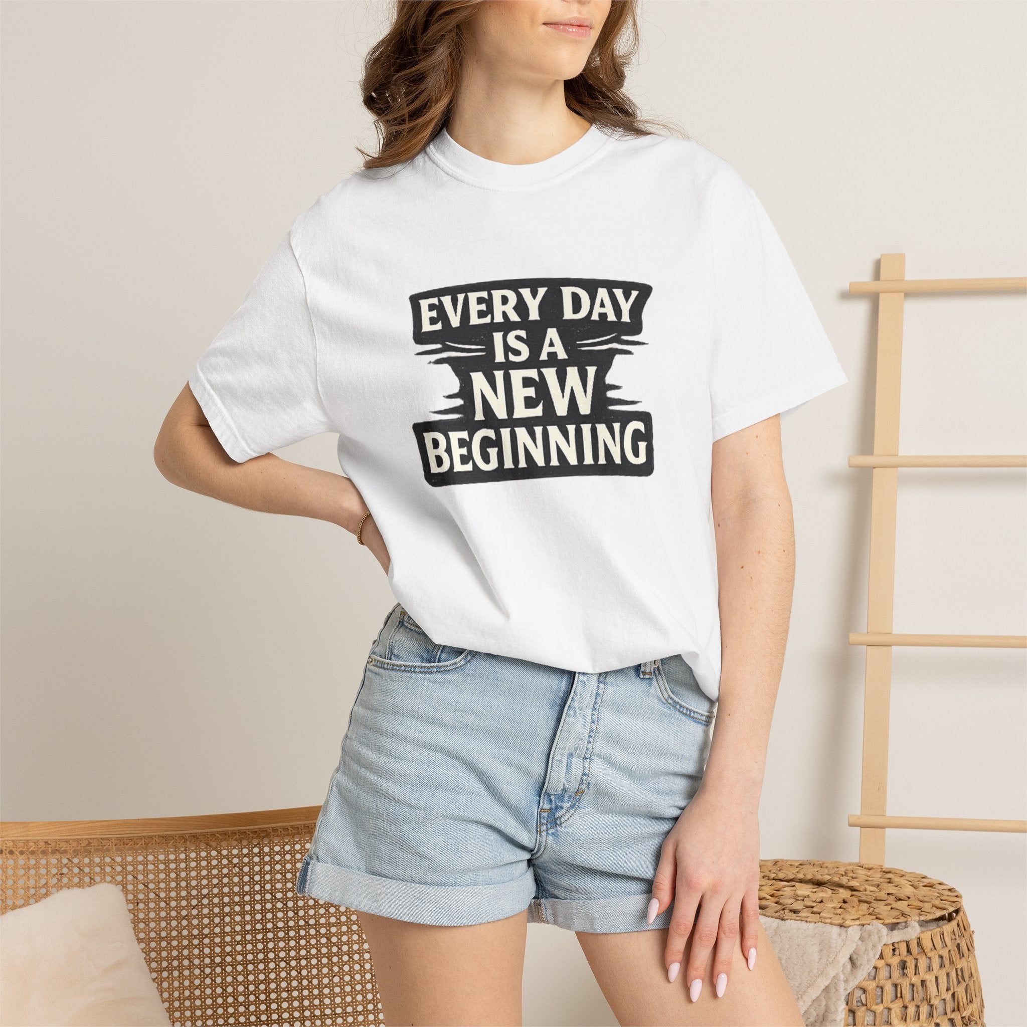 Every Day Is A New Beginning T-Shirt - Inspirational Motivational Tee