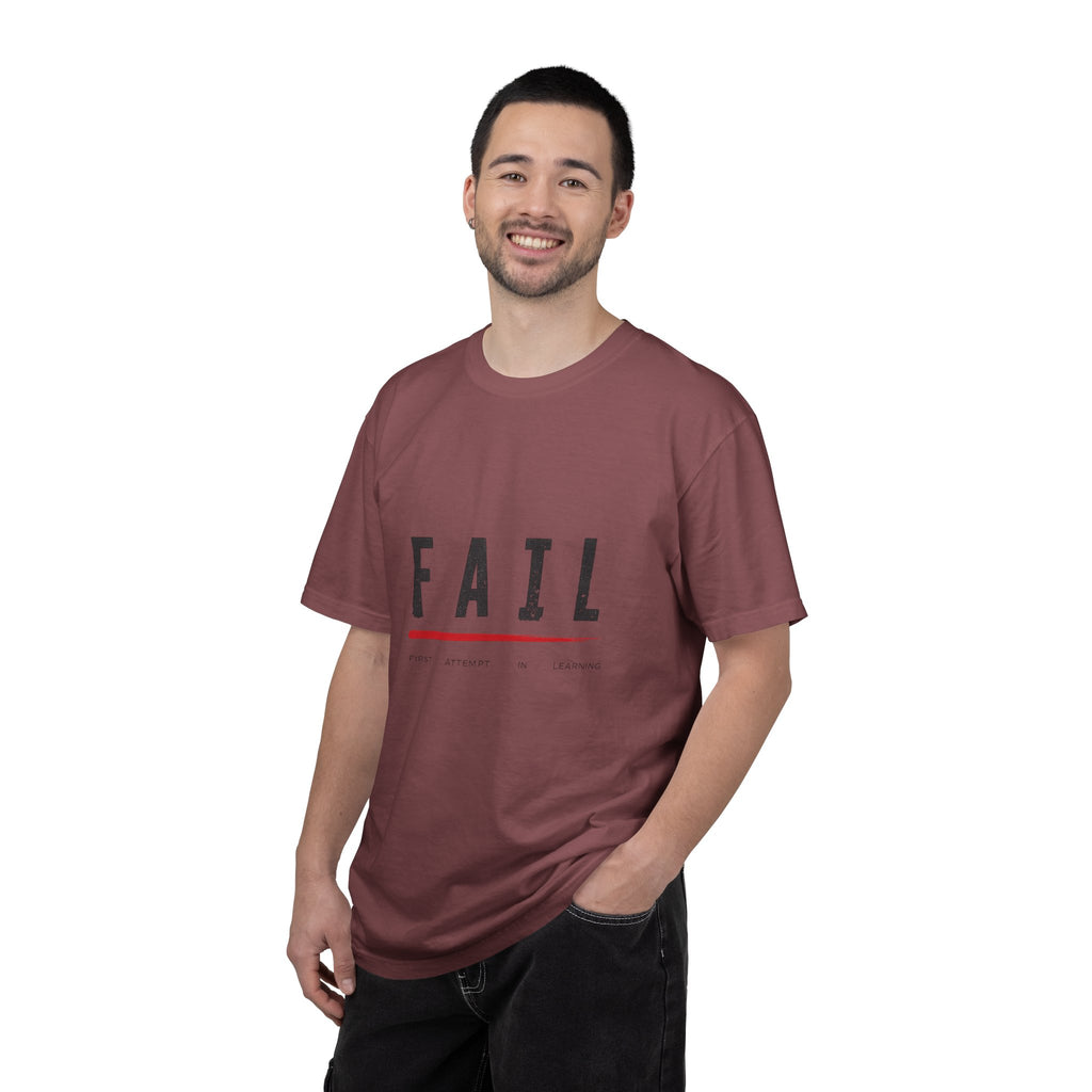 FAIL Graphic T‑Shirt — Minimalist Vintage Inspired Mens Tee