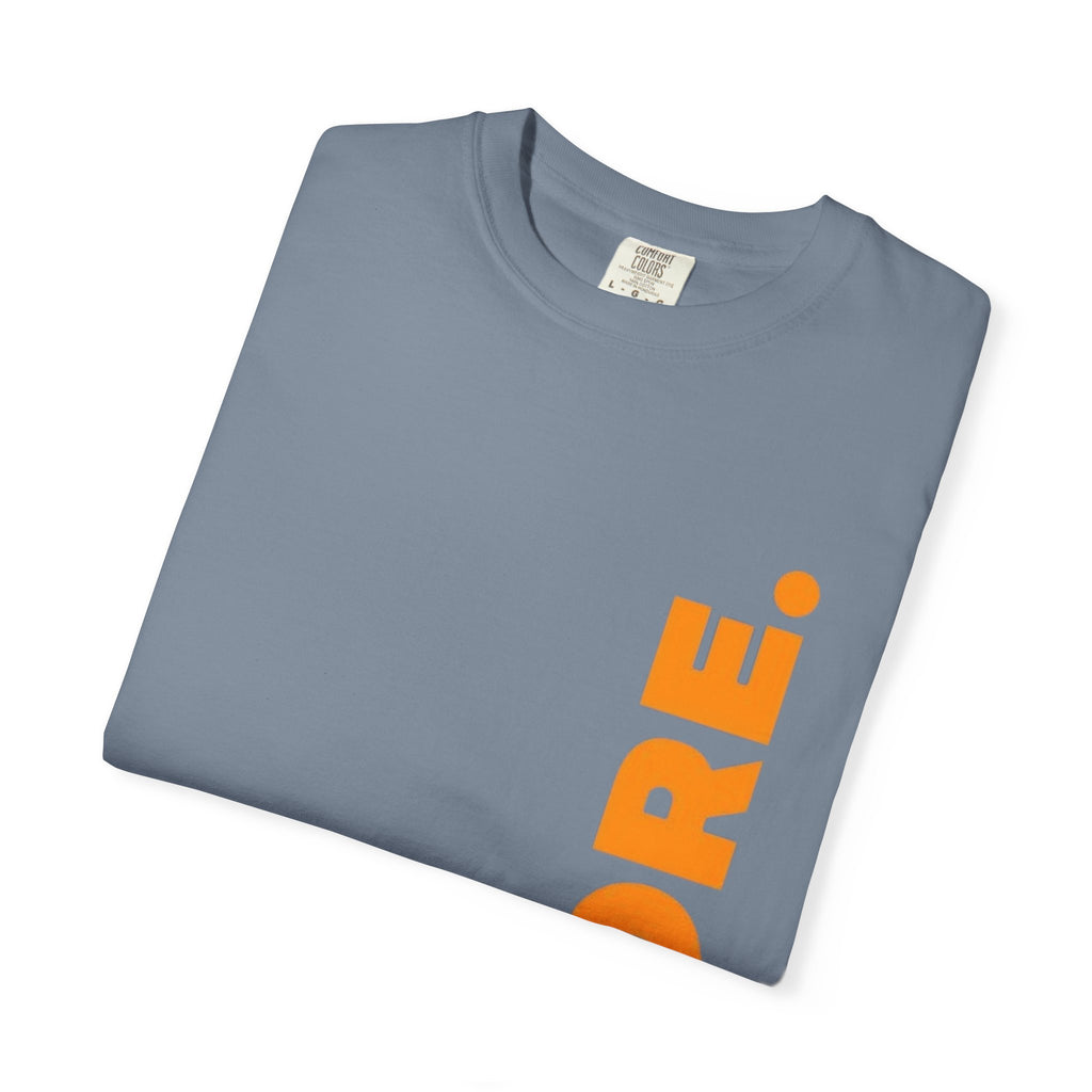 Do More T-Shirt — Motivational Vertical Print Tee