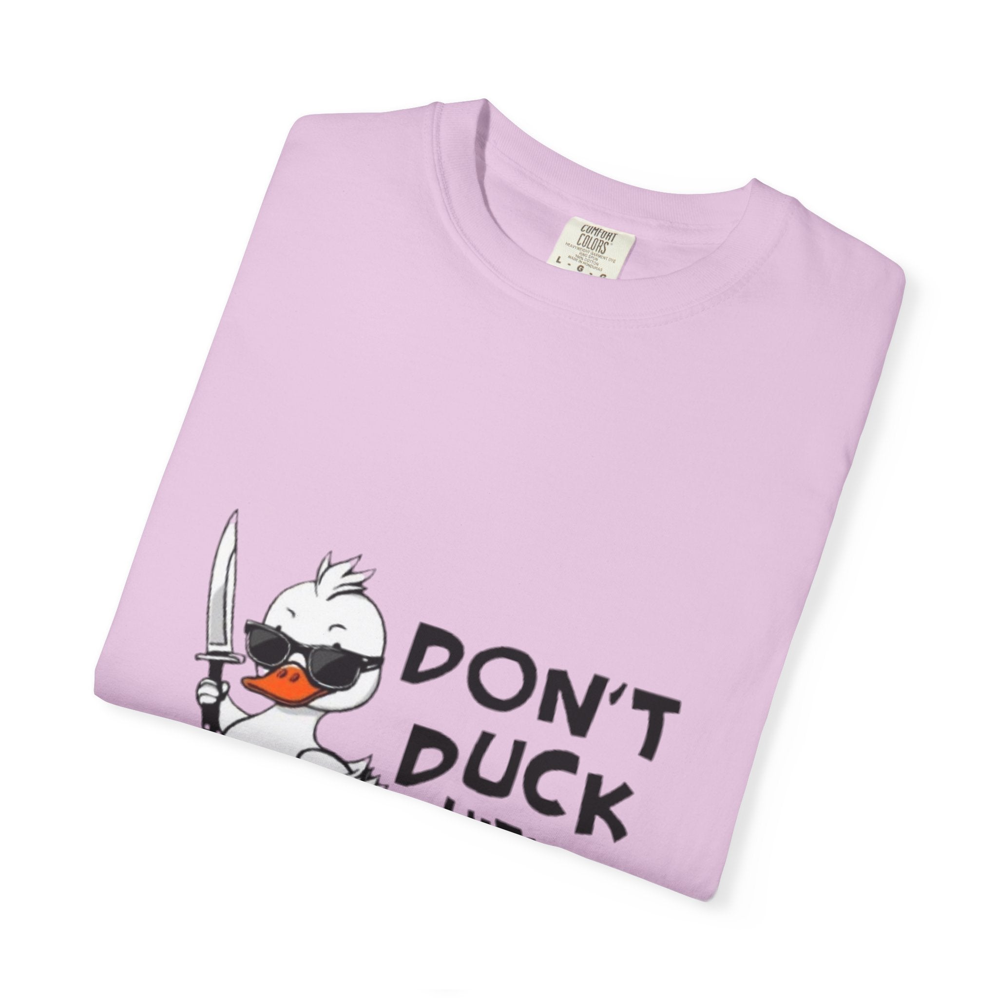 Don't Duck With Me T-Shirt — Funny Angry Duck Graphic Tee