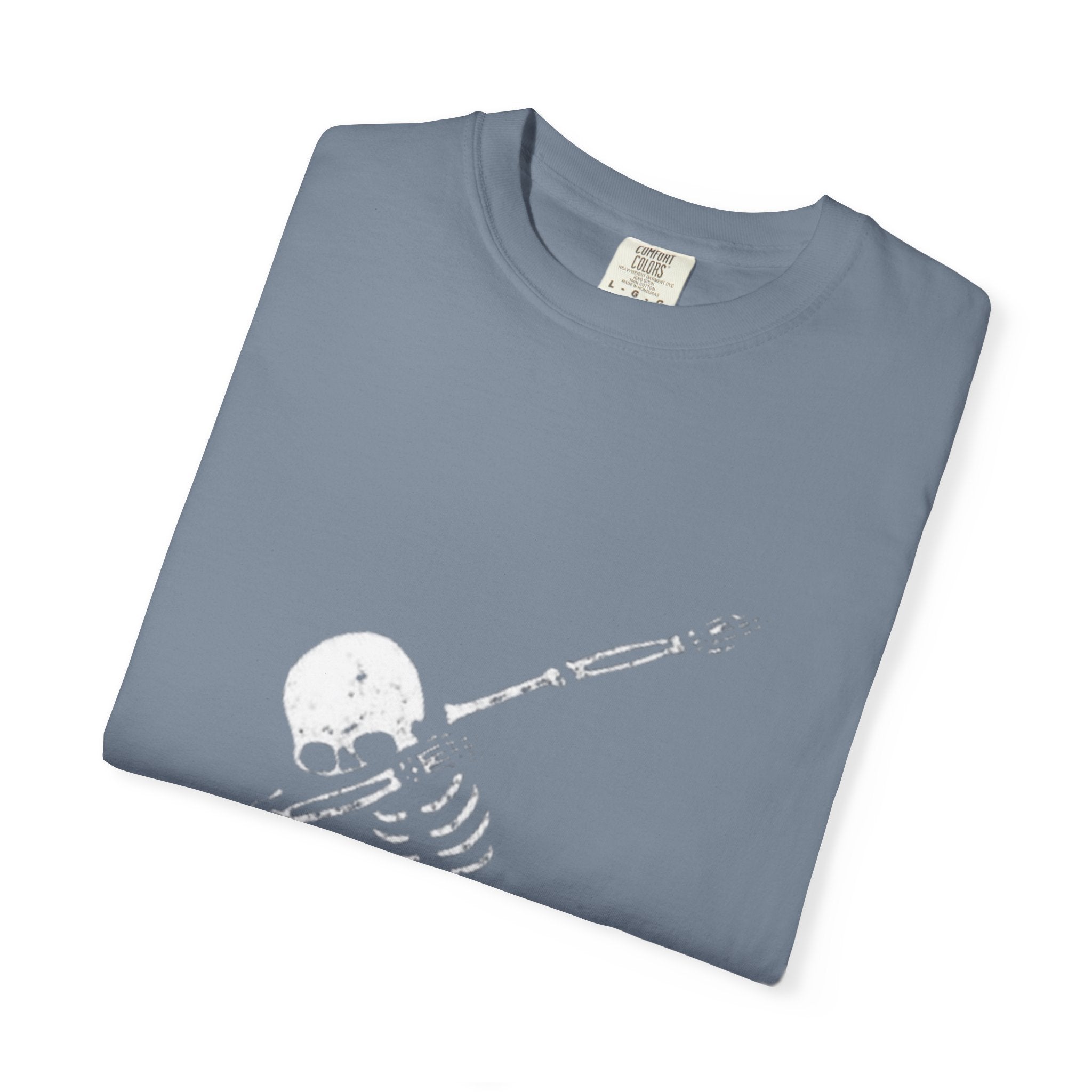 Dabbing Skeleton T‑Shirt — Funny Halloween Graphic Tee